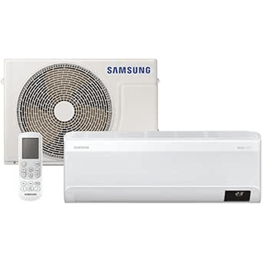 Ar-condicionado Split Inverter Samsung WindFree Connect Sem Vento 12.000 BTUs Frio Branco