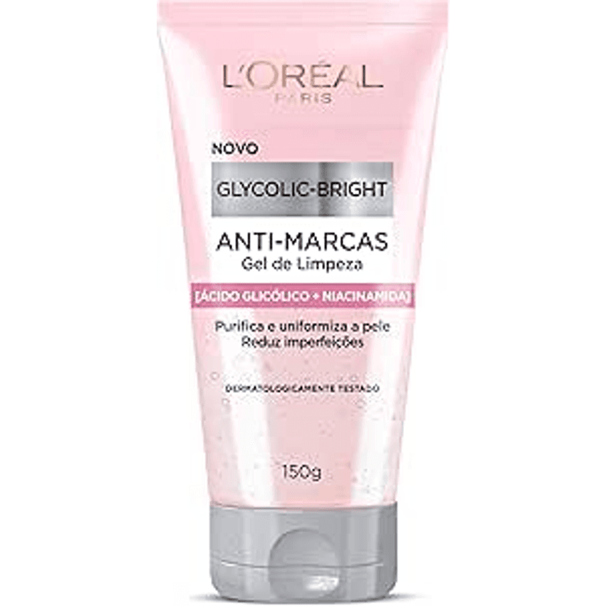L'Oréal Paris Gel de Limpeza Anti-Marcas Glycolic-Bright 150g