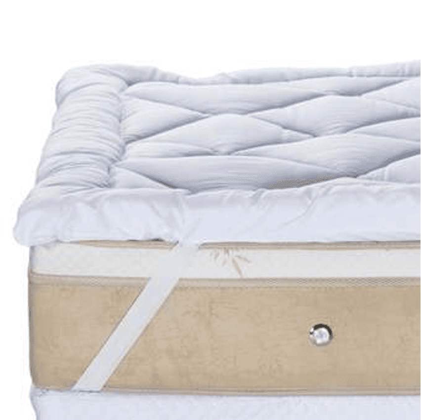 Pillow Top 400 Fios Toque de Plumas Casa Dona (Queen)