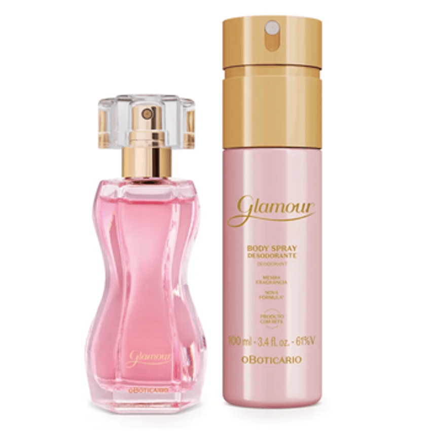 Presente Dia Das Mães Glamour: Colônia 30ml + Body Spray 100ml