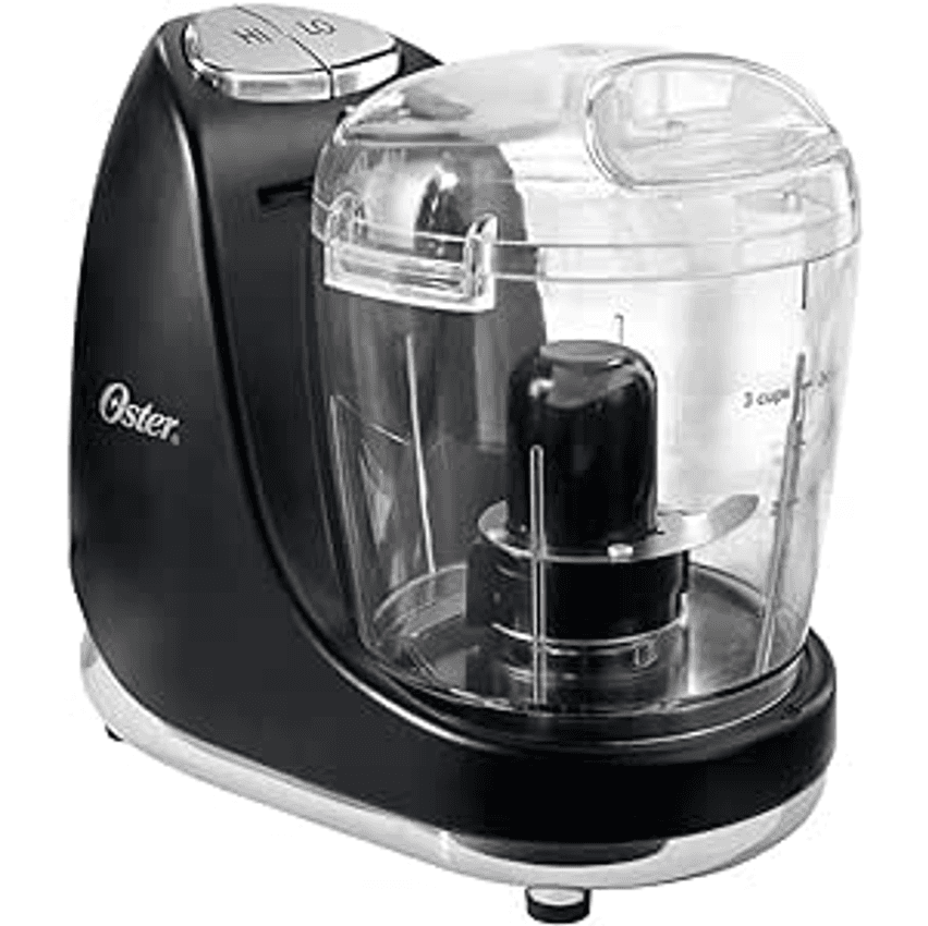 Oster Mini Processador Chromer, 220V, Preto, 125W, 3320
