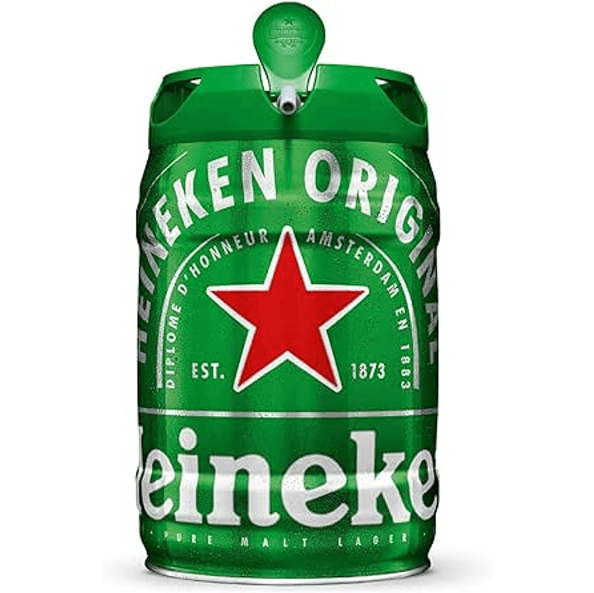 Heineken Cerveja Lager Barril Heineken 5 Litros