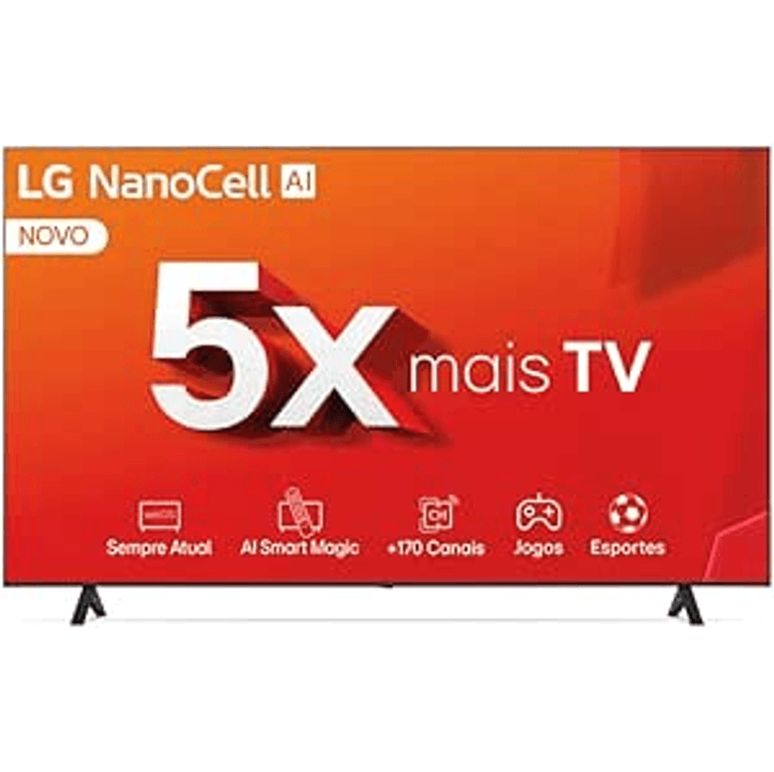 TV LG 50" Smart 4K UHD NanoCell 50NANO80TSA