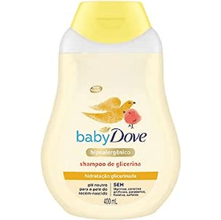 Baby Dove Shampoo Hidratação Glicerinada 400 ML