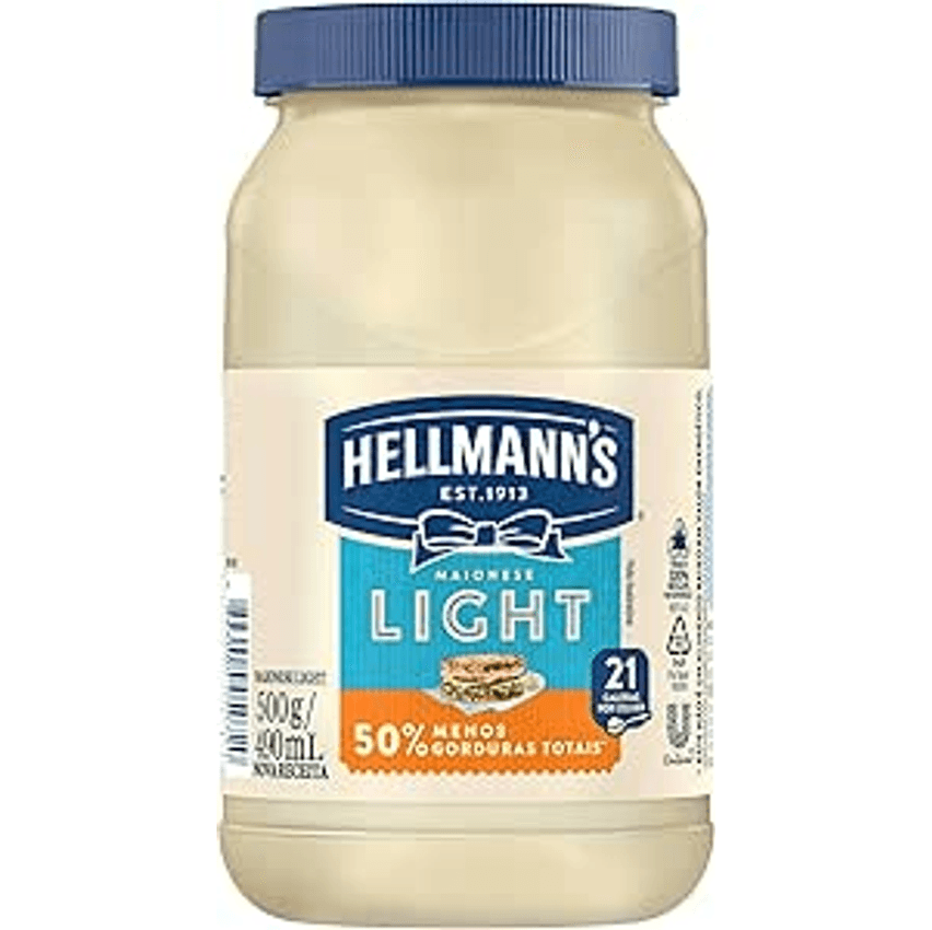 Hellmann´s Maionese Light 500G