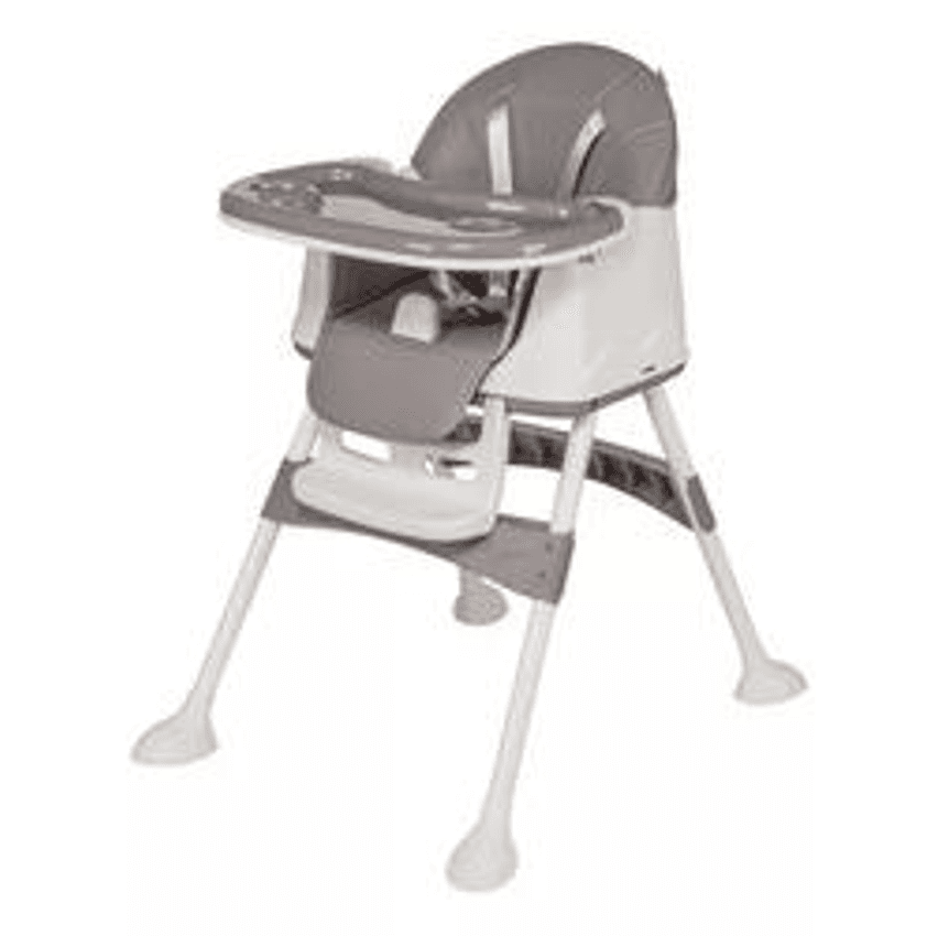 Cadeira De Refeição Portátil Para Bebê Honey Cinza Maxi Baby