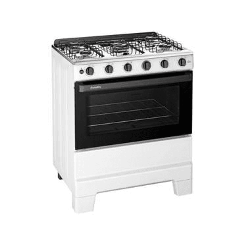 Fogão 5 Bocas Esmaltec Branco Ideal Super BR 5121