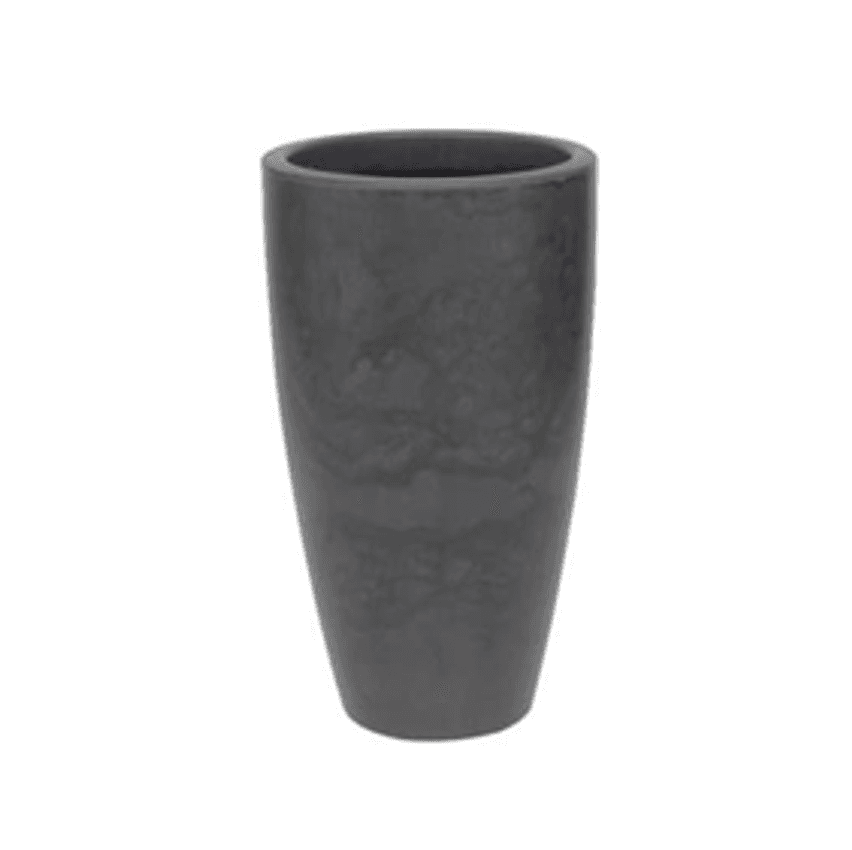 Vasart Verona R.0200.030.053.18 Vaso de Flores, Antique Preto, 30x53cm