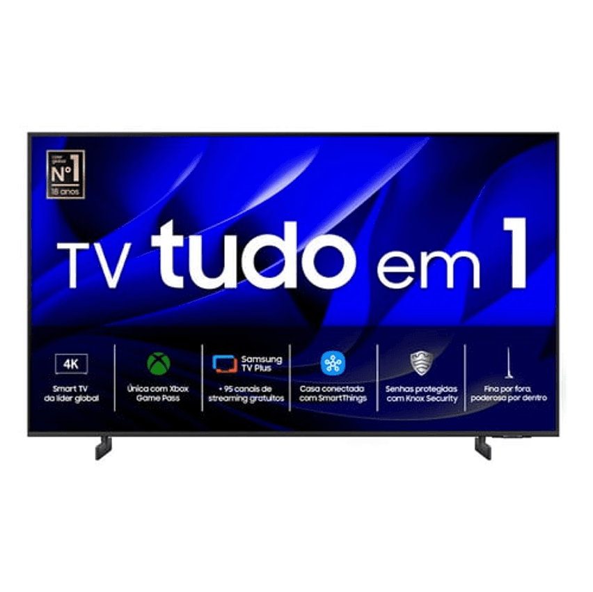 Smart TV 65'' Crystal 65DU8000 UHD 4K 2024 Samsung Cinza Titan