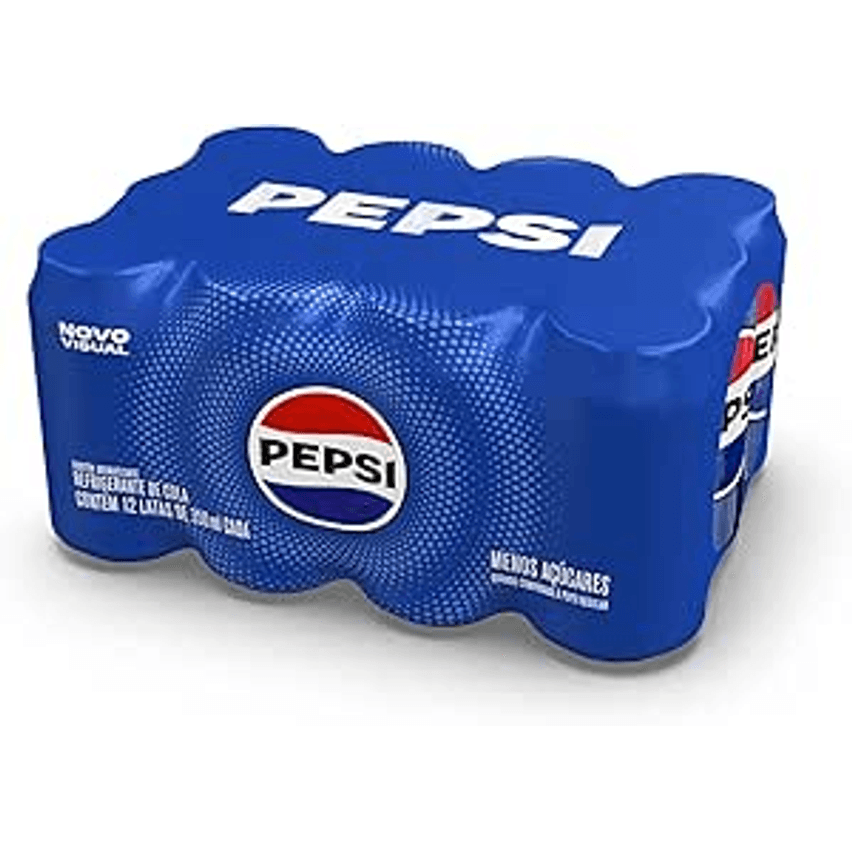 Pack de Refrigerante Pepsi Lata 350ML 12 Unidades