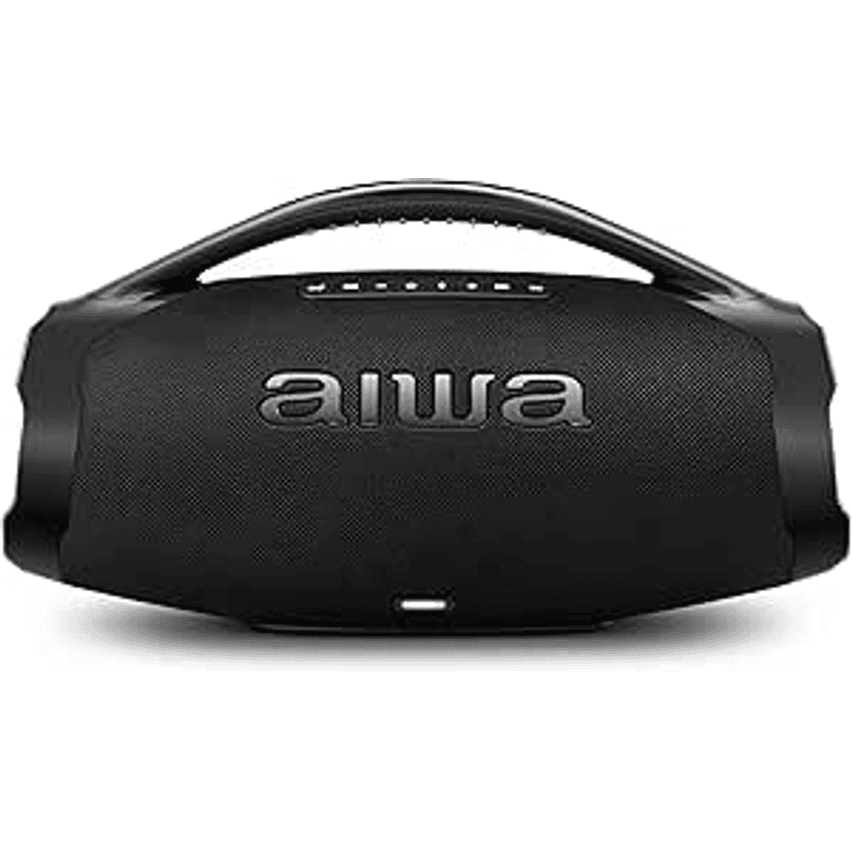 Caixa de Som Boombox Plus AIWA BBS-01-B 200W Bluetooth 30H IP66 USB Preto