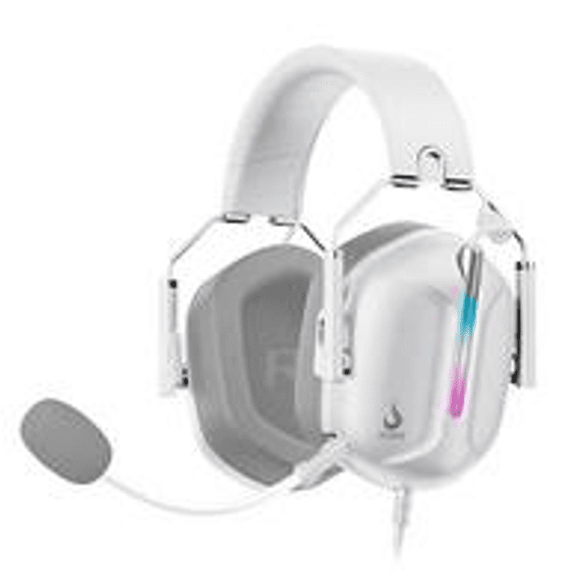 Headset Gamer Rise Mode G1 Special Edition White, Driver 50mm, Usb E 3.5, Branco - Rm-hs-g1se-w
