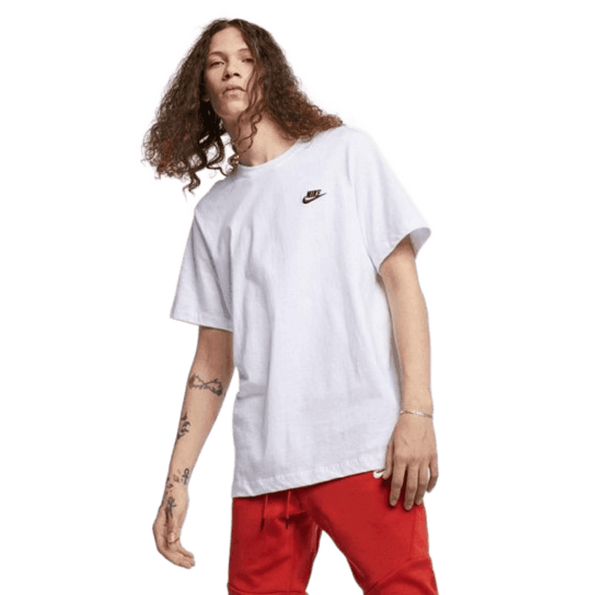 Camiseta Nike Sportswear Club Masculina - Branco