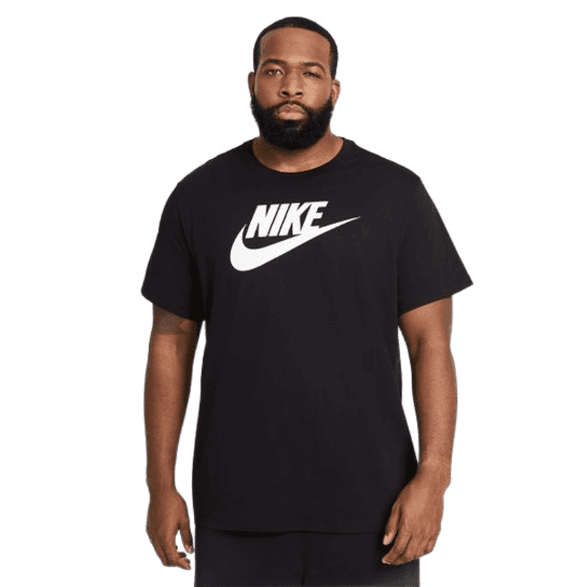 Camiseta Nike Sportwear Icon Futura Masculina - Preto+Branco
