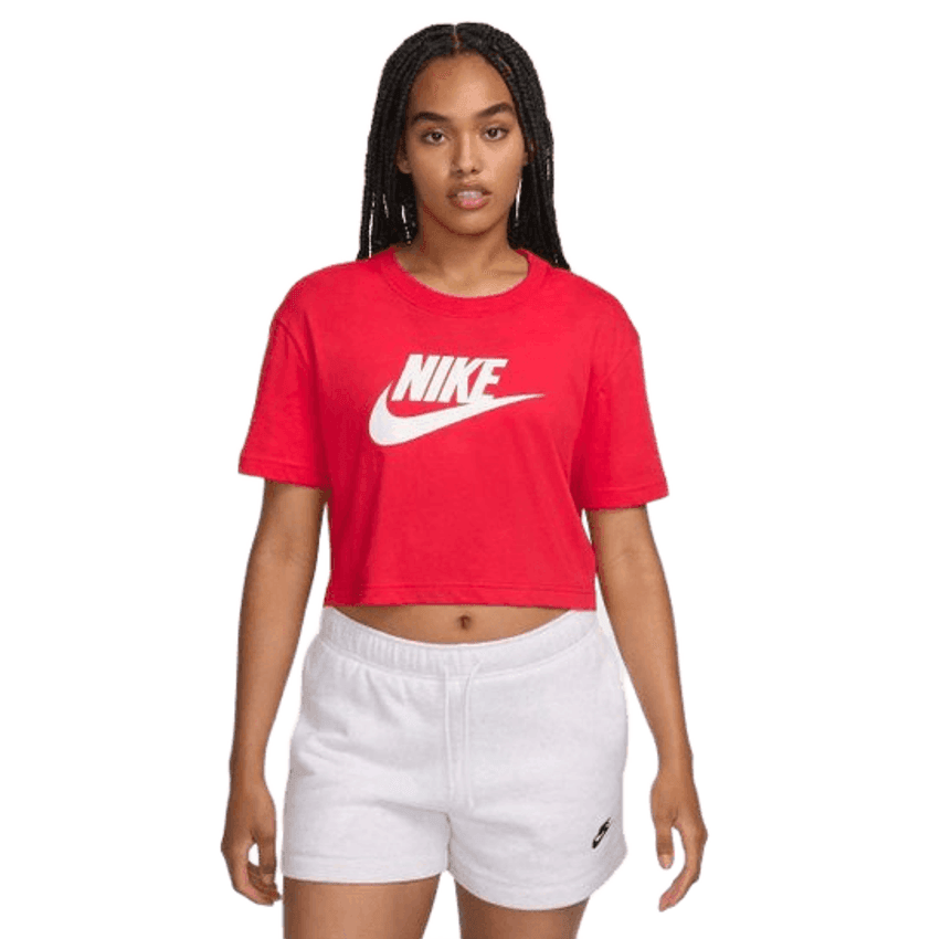 Camiseta Nike Sportswear Essential Feminina - Vermelho