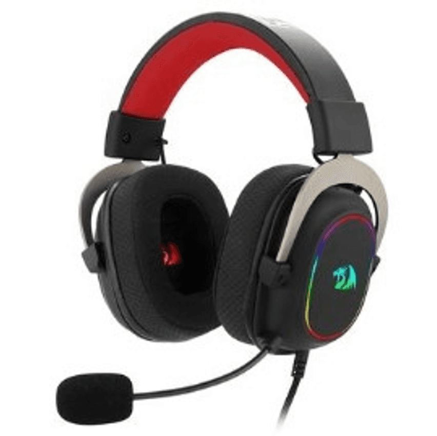Headset Gamer Redragon Zeus X, Chroma Mk.ii, Rgb, Surround 7.1, Usb, Drivers 53mm, Preto/vermelho - H510-rgb