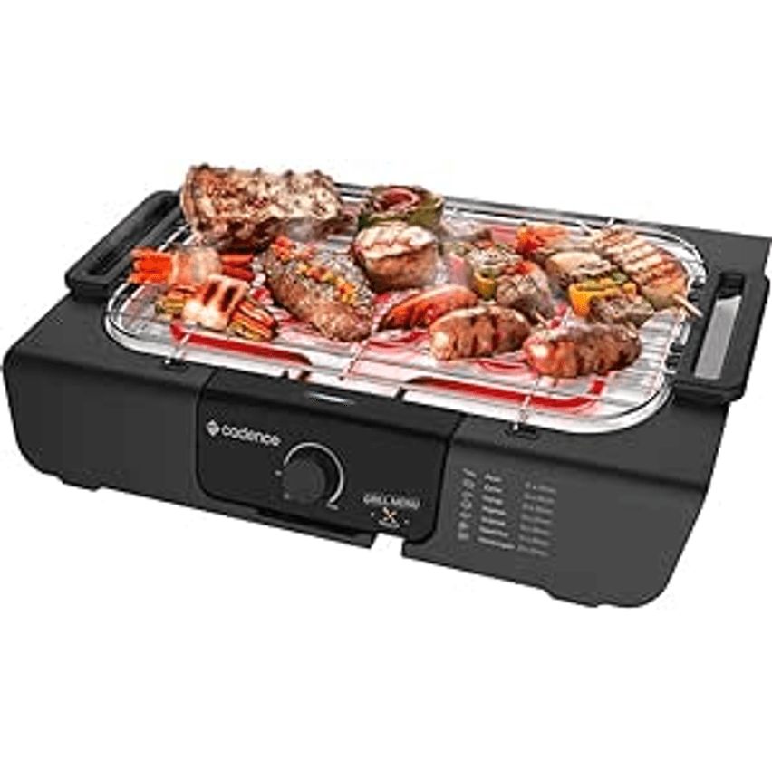 Cadence Churrasqueira Elétrica Cadence Grill Menu, GRL810, 127V