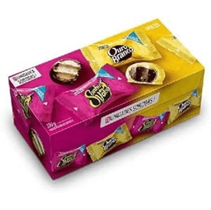 Caixa Sonho de Valsa e Ouro Branco Sortidos 220g