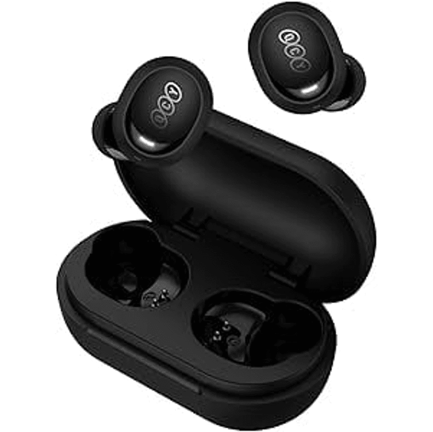 Fone De Ouvido Bluetooth Qcy T27 Preto, Modelo: Bh23qt27a, Certificado Anatel Nº:12273-23-03372