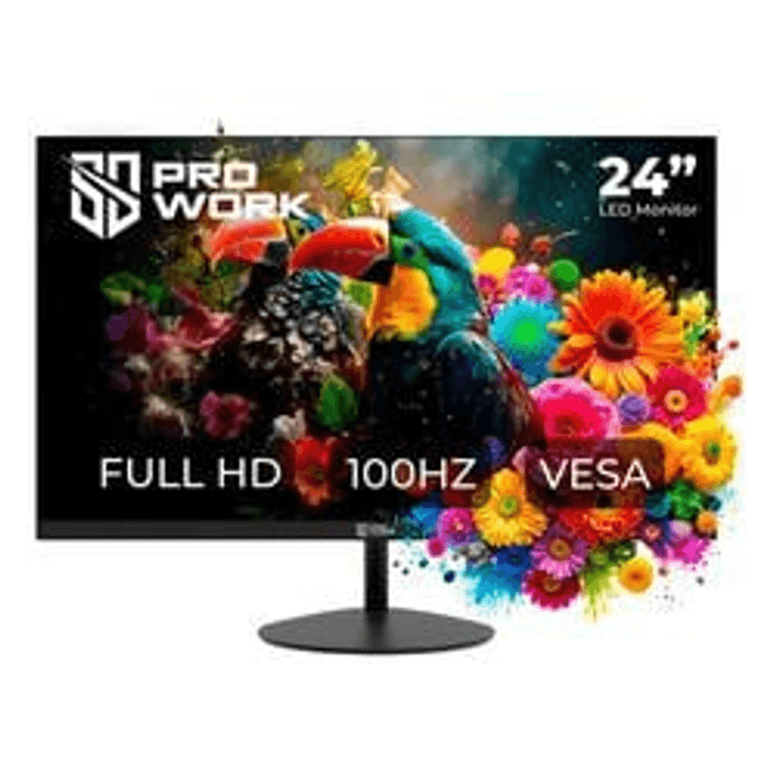 Monitor Safe Gamer Prowork 23,8 Polegadas Full Hd 100hz Hdmi Vga Preto - Mo024