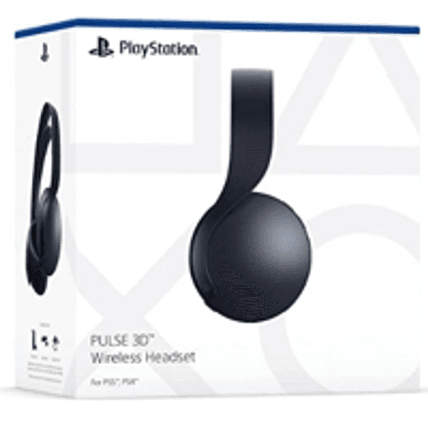 Headset Sem Fio Pulse3d Usb Ps4 Ps5 Black Playstation Cor Preto Luz
