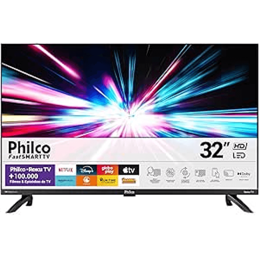 Smart TV 32” Philco LED Roku TV PTV32G7PR2CGB