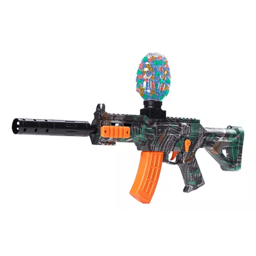 Arma De Gel G34 Bolinhas Submetralhadora Automática Elétrica