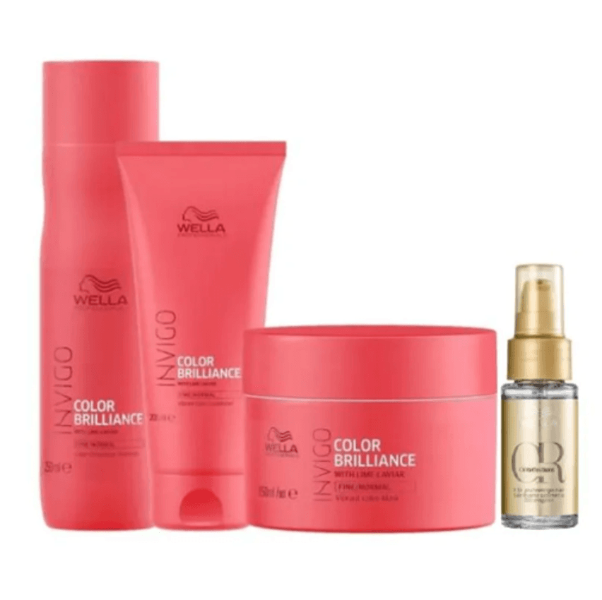 Kit Wella Professionals Invigo Color Brilliance Reflections (4 Produtos)