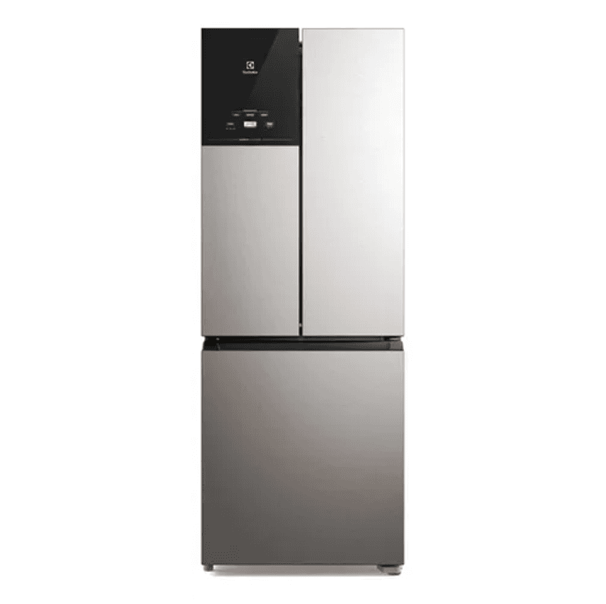 Geladeira Electrolux Frost Free Inverter 480L Efficient AutoSense 3 Portas Inox Look IM7S 110v