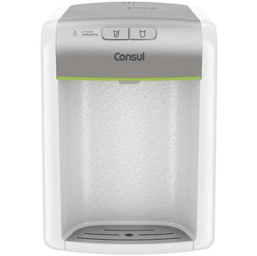 Purificador De Água Consul Branco Refrigerado Com Proteção Antibactérias Cpb34asvna 127v/220v