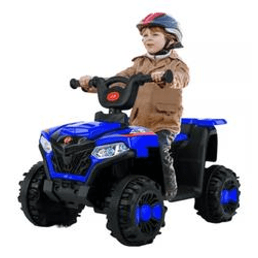 Quadriciclo Infantil Elétrico 6v Com Marchas Azul Zippy Toys