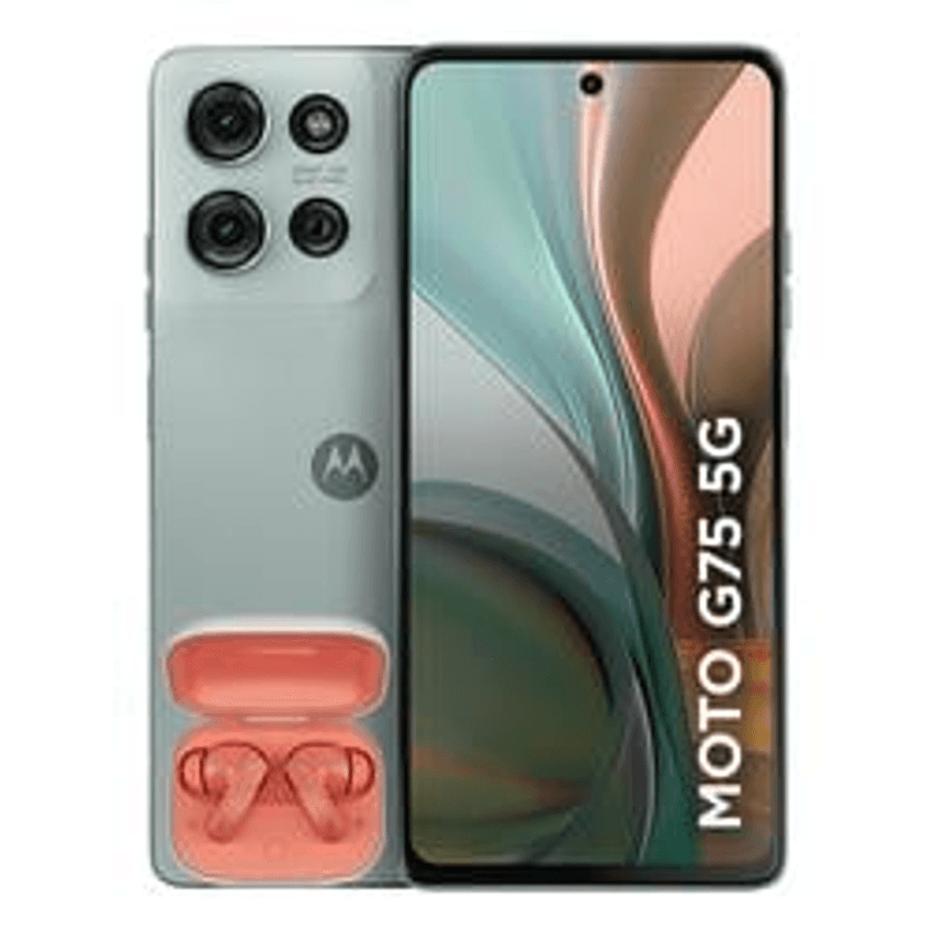 Smartphone Motorola Moto G75 5g Music Edition Moto Buds - 256gb 16gb (8gb Ram+8gb Ram Boost) E 50mp Sony Lytia 600 Camera Moto Ai Ultrarresistencia Militar - Cinza Vegan Leather