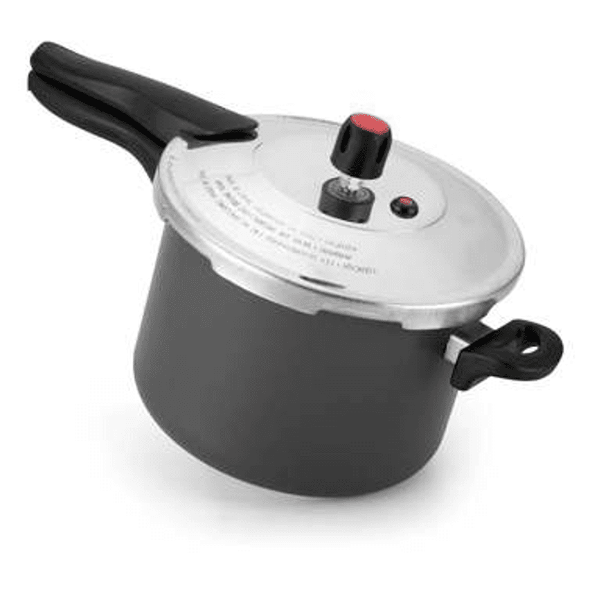 Panela Pressão 4,5l Antiaderente Fechamento Externo Premium Cor Cinza Alegrete