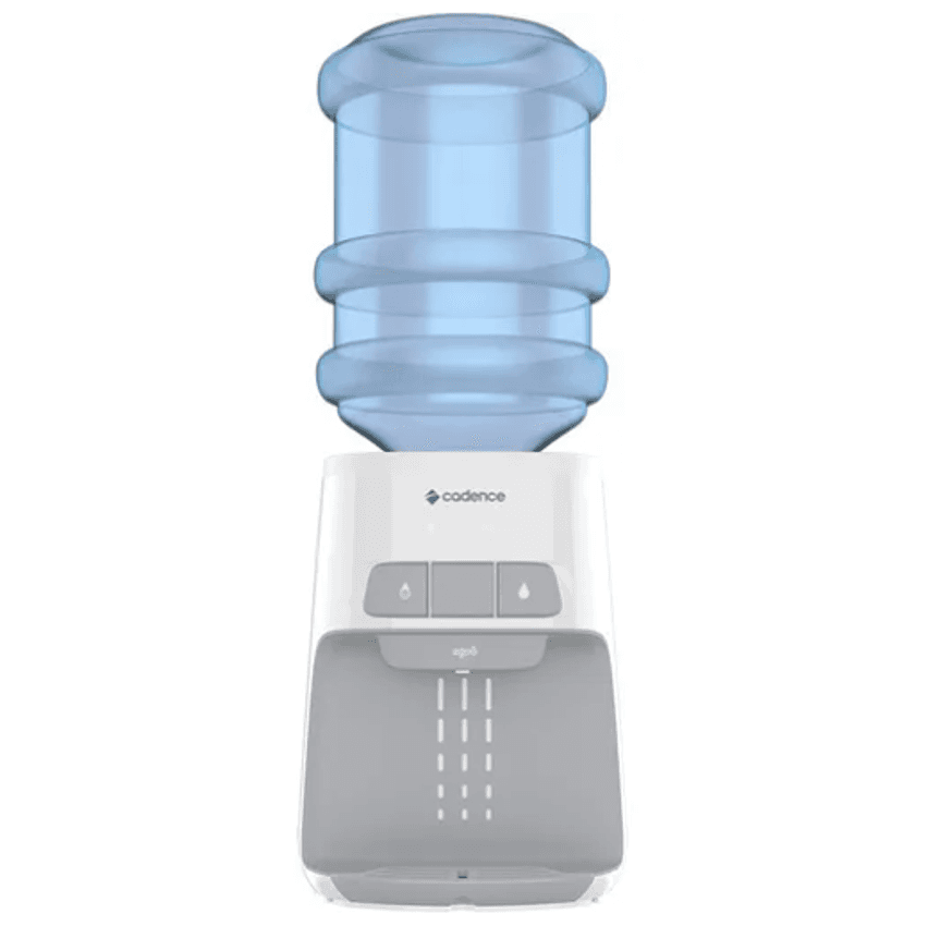 Bebedouro de mesa Cadence gela água refrigerado elétrico galão Aguô Bivolt BEB110 127v/220v