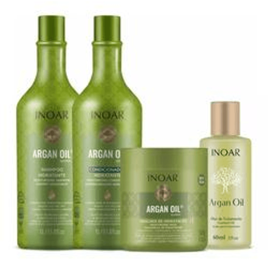 Kit Argan Oil System Completo (4 Produtos)
