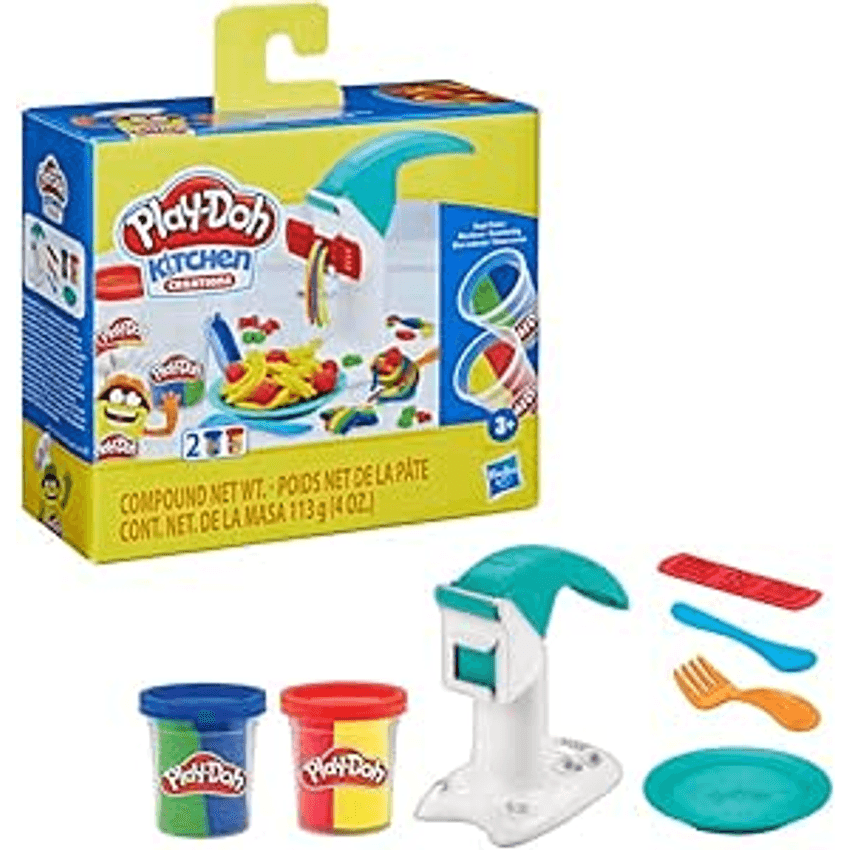 Massa de Modelar Play-Doh - Kitchen Creations Macarrão Mágico - F3465 - Hasbro