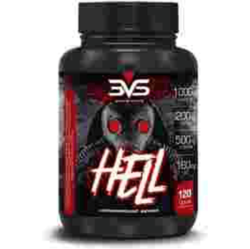 Hell Termogênico - Fórmula Exclusiva Contendo 7 Ingredientes Com Cafeína, L-carnitina, L-tirosina, Tcm, Picolinato De Cromo E Vitaminas - 120 Cápsulas 6