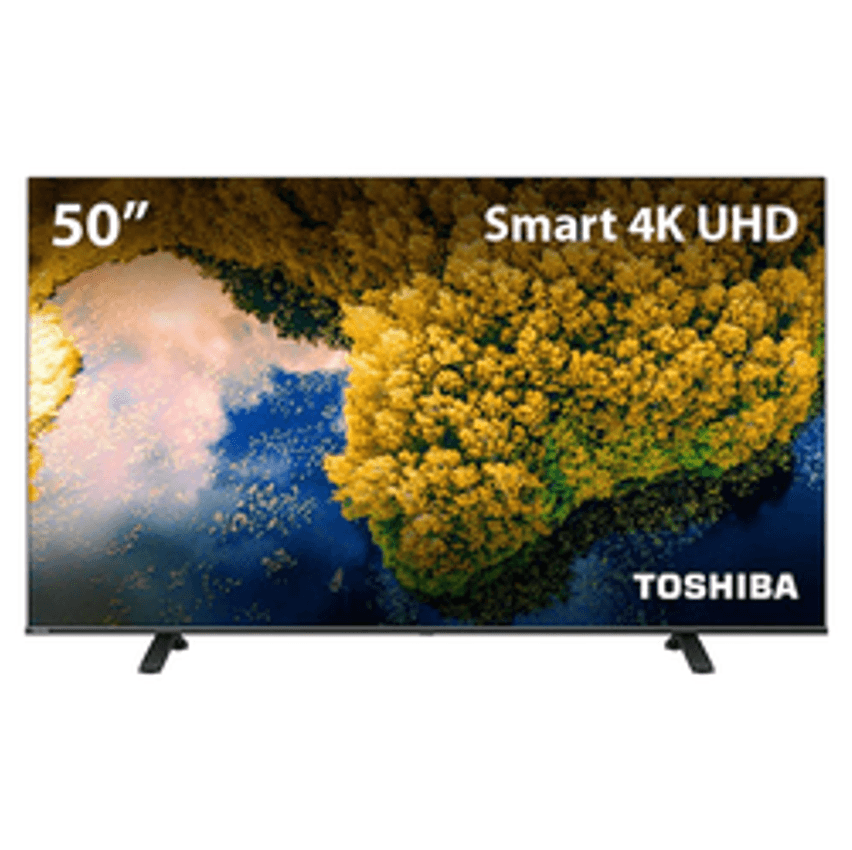 Smart TV Toshiba 50" Dolby Audio 4K Vidaa - TB022M