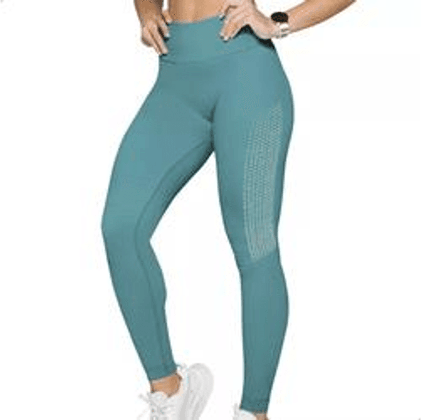 Legging Academia Poliamida Com Microfuros Sem Costura Selene