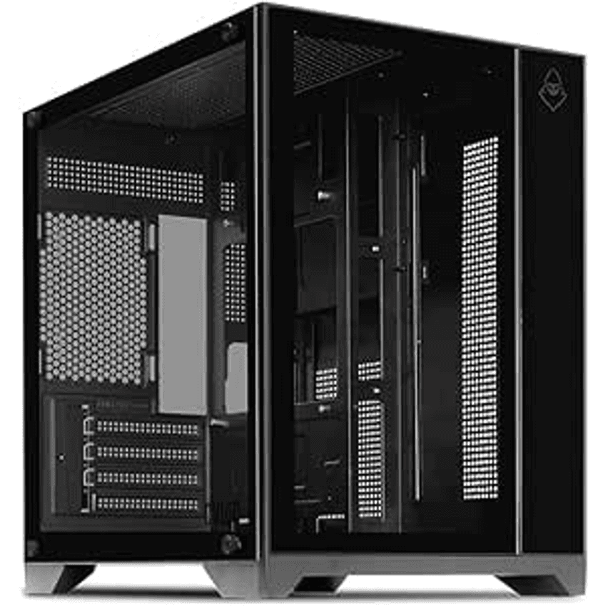Gabinete Gamer Mancer Cv100, Mid-tower, Lat De Vidro Preto