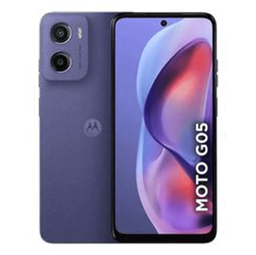 Smartphone Motorola Moto g05 - 128GB 12GB (4GB RAM + 8GB Ram Boost) e Camera 50MP com AI Bateria de 5200 mAh Tela 6.7" com Superbrilho - Cinza