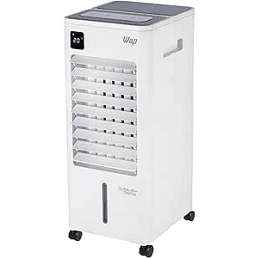 WAP Climatizador de Ar Torre CONTROL DIGITAL 3 em 1 - Climatiza, Umidifica e Ventila, Painel Touch, Controle Remoto e Blocos para Congelamento 220V