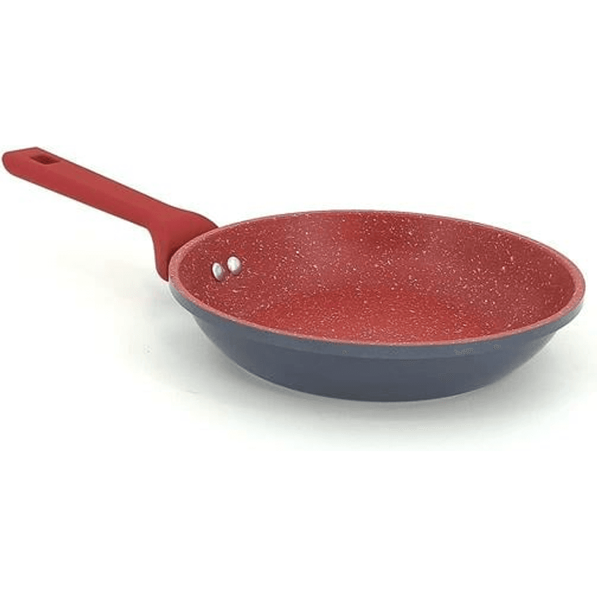 Frigideira 22 cm ColorStone de alumínio com antiaderente, Titânio, ALU8259-TI, Euro Home