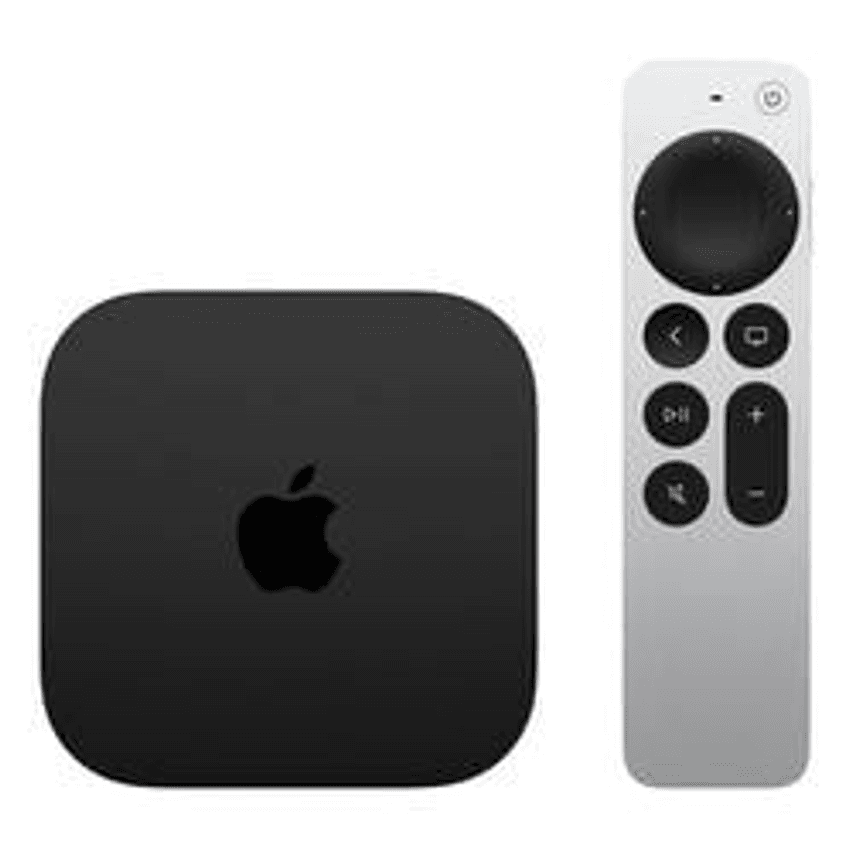 Apple TV 4K (Wi‑Fi) A2737 3ª Geração 2022 de voz 4K 64GB preto