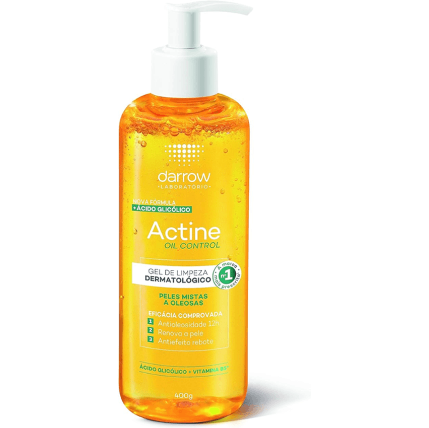 Darrow Actine Oil Control Gel De Limpeza 400g