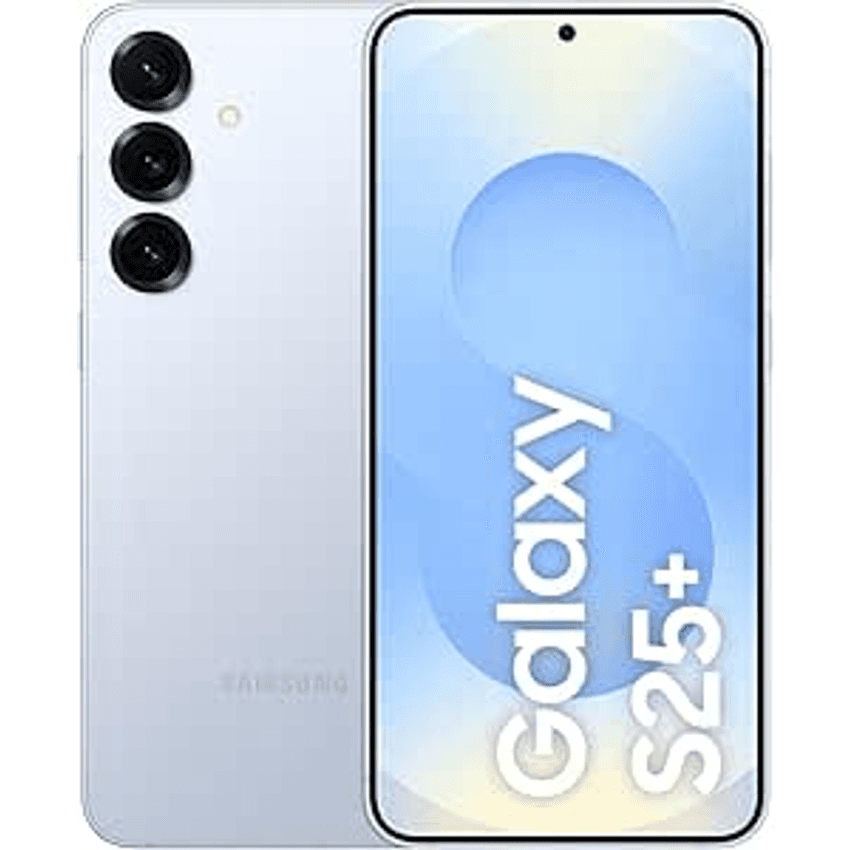 Smartphone Samsung Galaxy S25+ 5G, 256GB, 12GB RAM, Câmera Tripla de 50+12+10, Tela Grande de 6.7", Prata