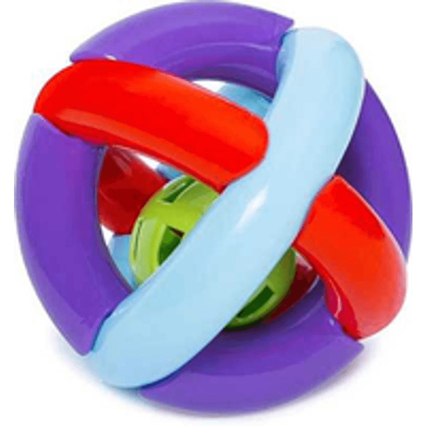 Brinquedo para Bebe Bola Maluquinha Merco Toys, Cores sortidas, 1 unidade
