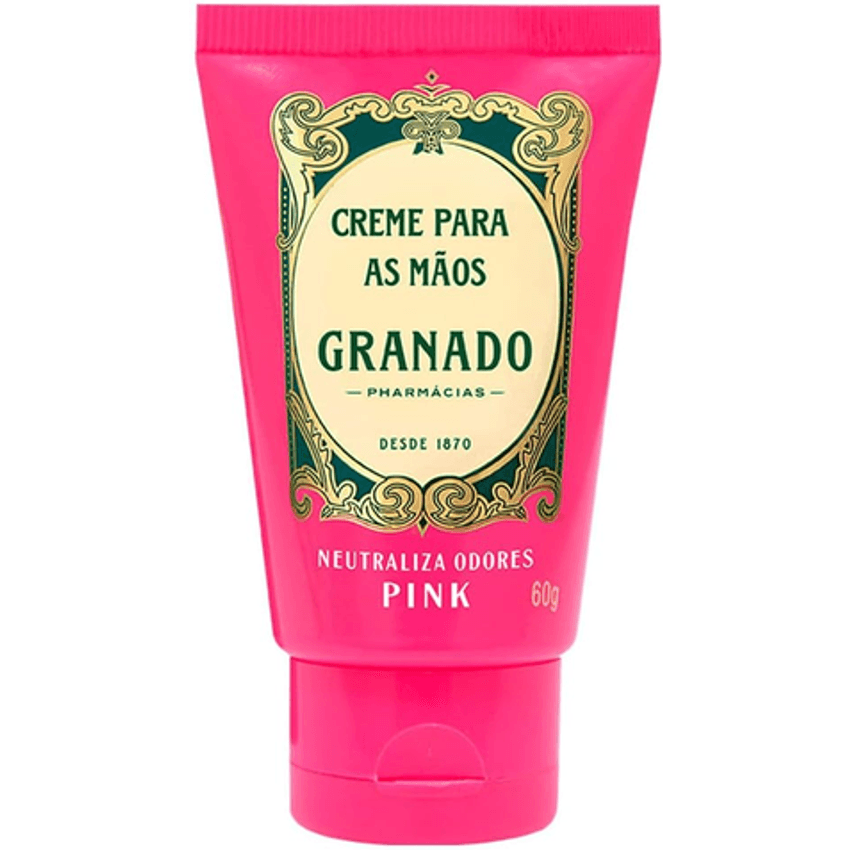Creme para as Mãos, Granado, Rosa, 60g