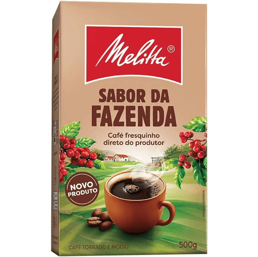 Café Tradicional Sabor da Fazenda Melitta Vácuo 500g