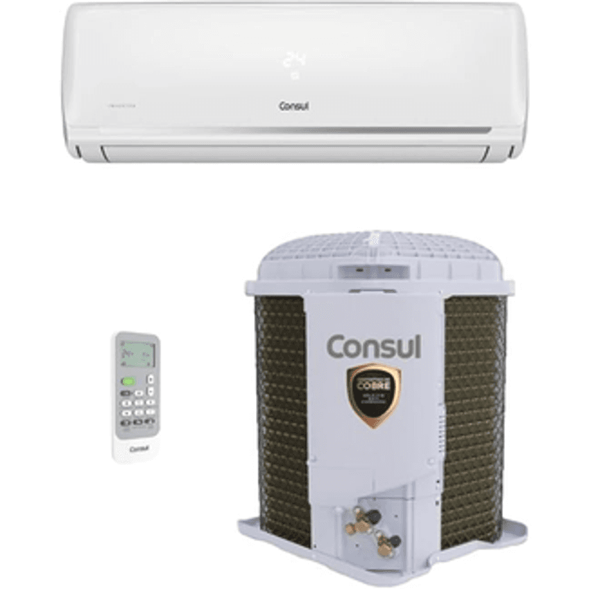 Ar Condicionado Split Inverter Consul Hi Wall 12000 Btus Frio Cbk12ebbna - 220v